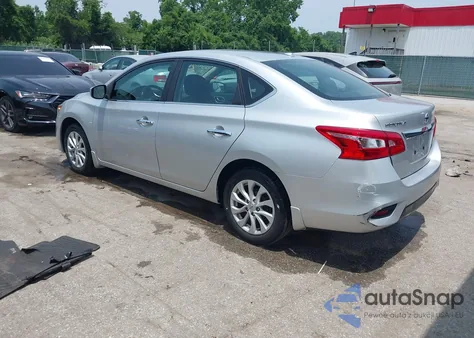 2019 Nissan Sentra Sv z USA, uszkodzony, nr VIN 3N1AB7AP0KY359993